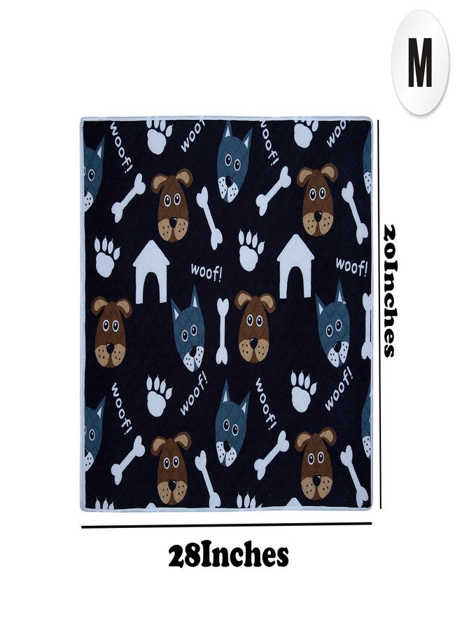 AAZEEM Soft Light Weight Mat for Dogs,Cats & Pets, (Size-M),Black - Image 2